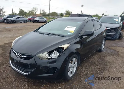 2013 Hyundai Elantra Gls z USA, uszkodzony, nr VIN KMHDH4AE9DU606788